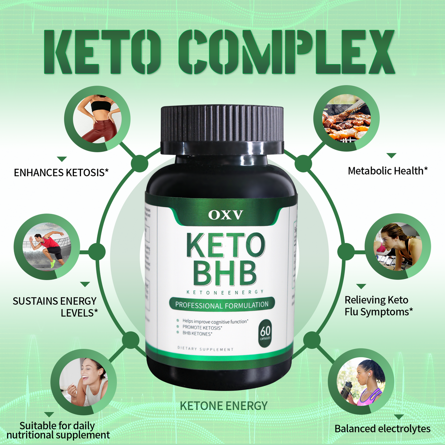 Slimming & Beauty Package: Vegetable Fruit & KETO BHB