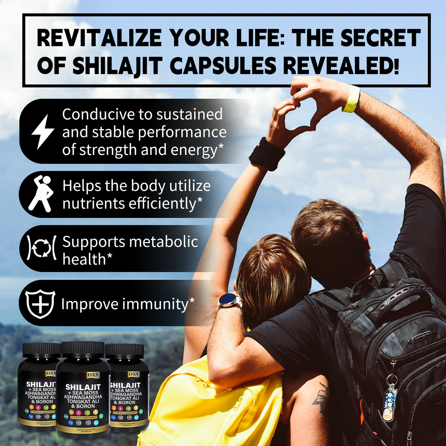 Empower Beauty & Vitality: Shilajit & Magnesium