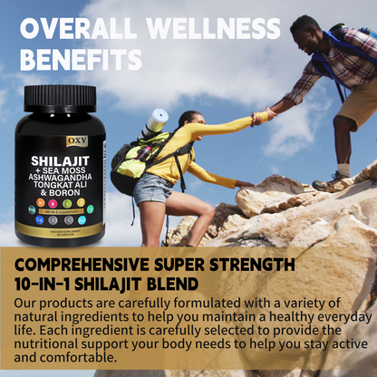 Empower Beauty & Vitality: Shilajit & Magnesium