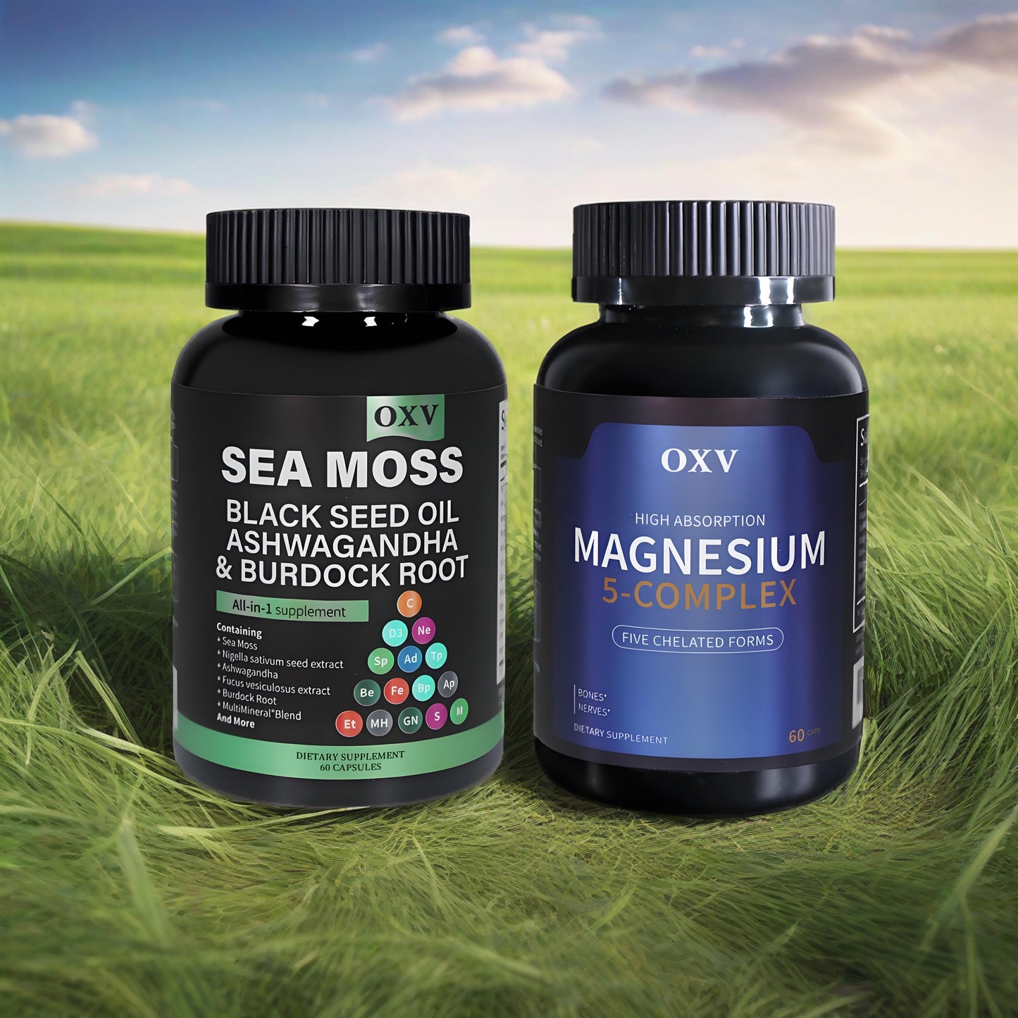 Shining Serenity Set: Sea Moss & Magnesium