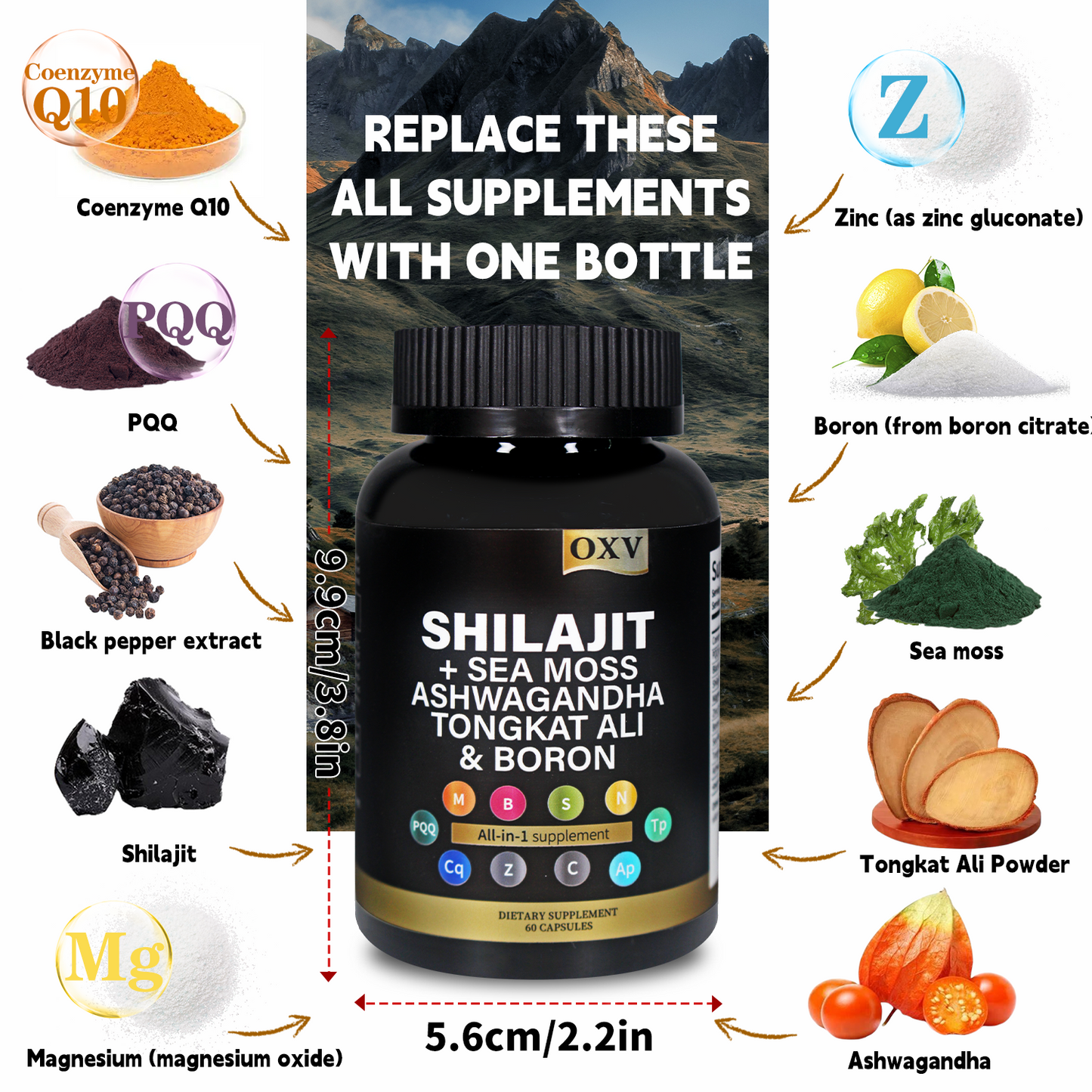 Empower Beauty & Vitality: Shilajit & Magnesium