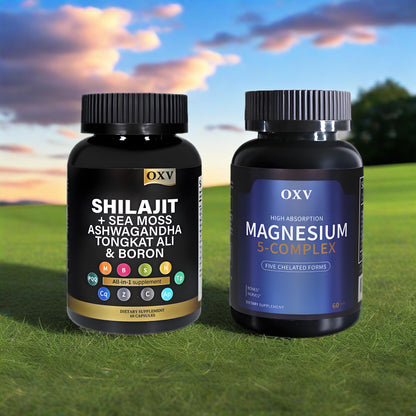 Empower Beauty & Vitality: Shilajit & Magnesium