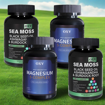 Shining Serenity Set: Sea Moss & Magnesium